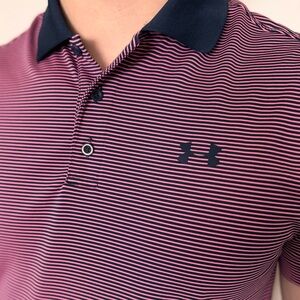 Red & Blue golf polo